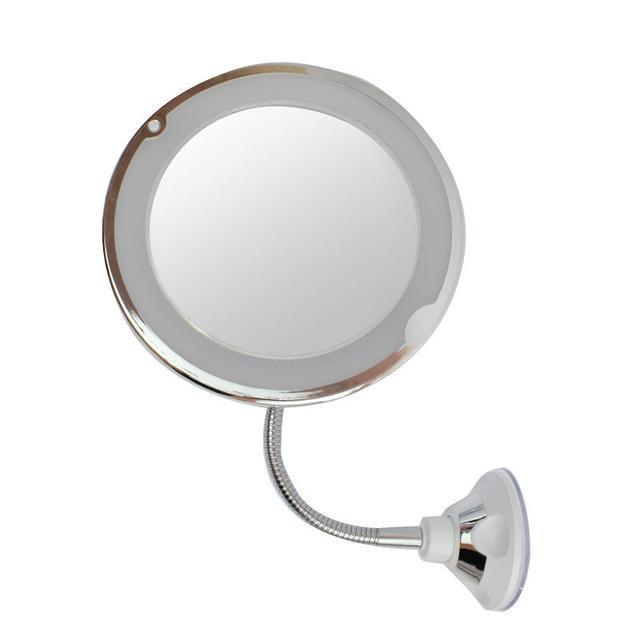 Дзеркало Magic Flexy Mirror з підсвічуванням LED косметичне