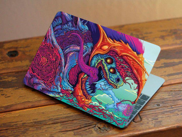 Захисна плівка-наклейка на ноутбук Час пригод 385х260 мм