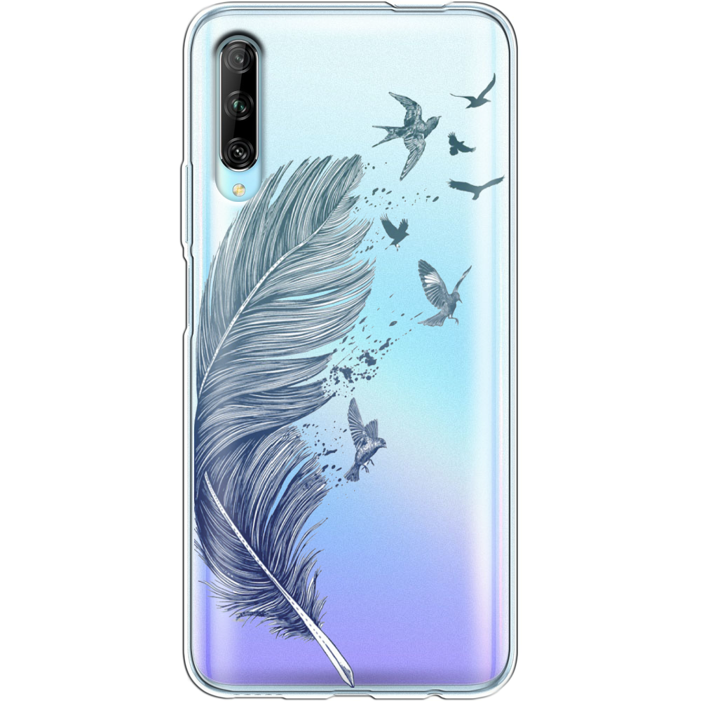 Чохол Boxface Huawei P Smart Pro Feather Прозорий силікон (38612-cc38-38612)