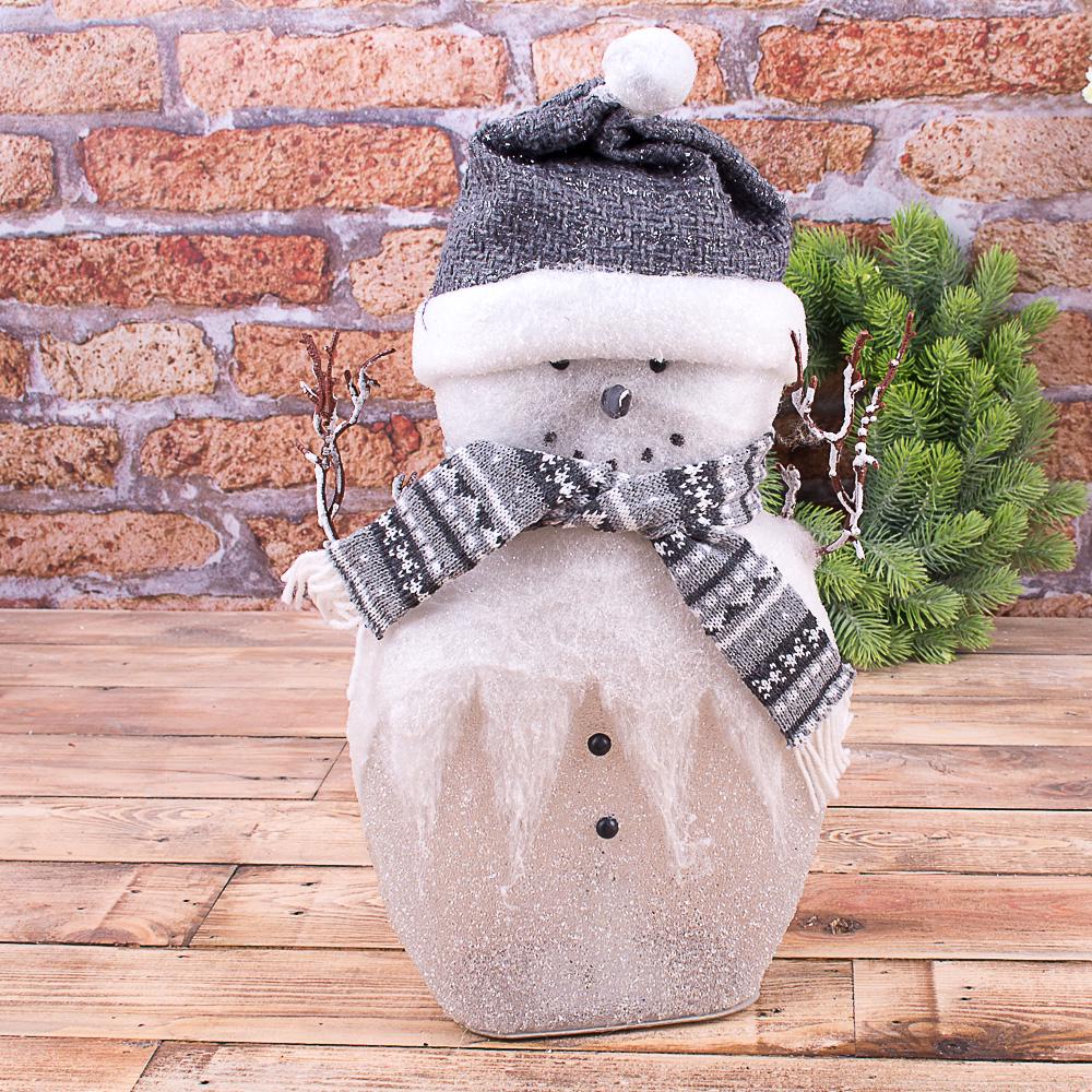 Статуэтка с led подсветкой снежник в кристаллах 45 см (4866)