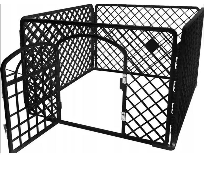 Клітка загін для собак Malatec з ABS пластику 90x90x60 см Чорний - фото 3 Клітка загін для собак Malatec з ABS пластику 90x90x60 см Чорний - фото 3