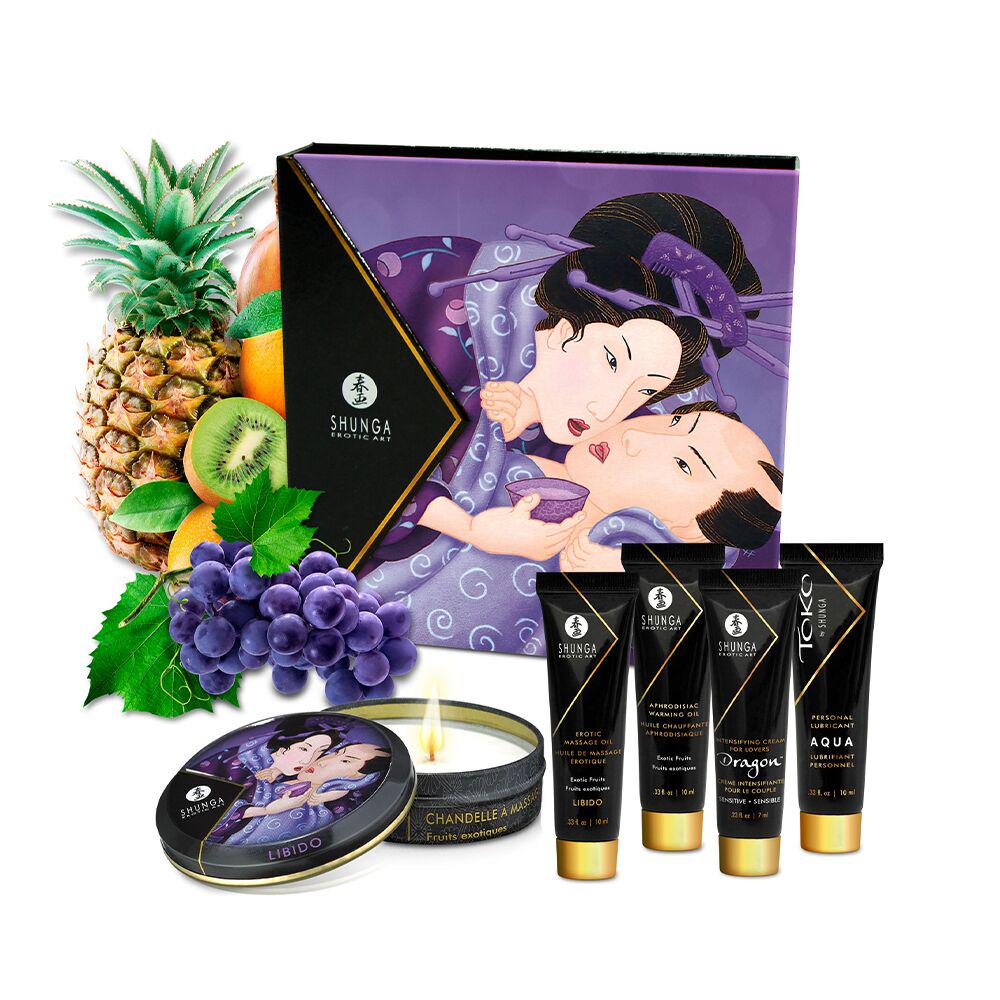Подарунковий набір Shunga GEISHAS SECRETS Exotic Fruits 67 мл (SO7823) - фото 11
