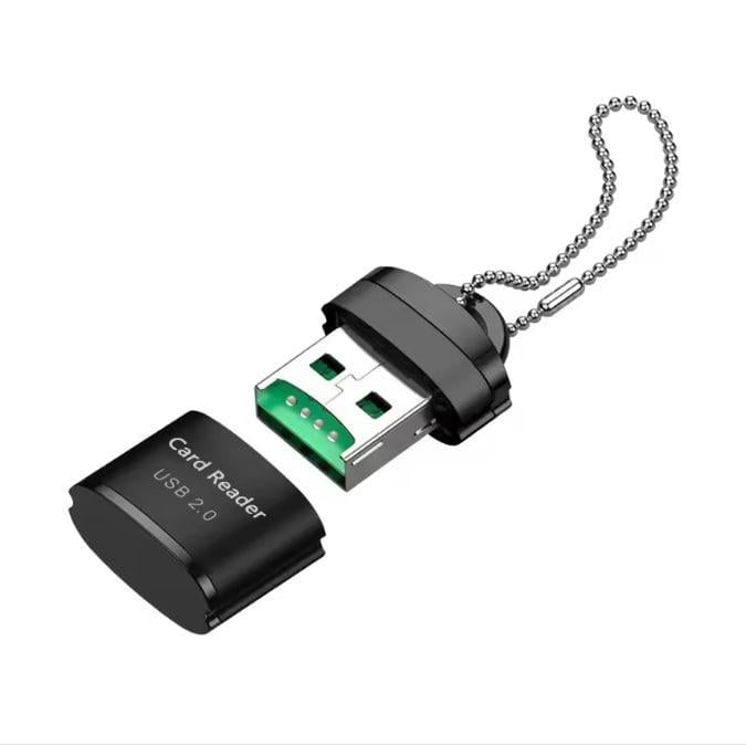 Картридер для micro sd USB 2.0 Чорний (KR-2.0BL) Картридер для micro sd USB 2.0 Чорний (KR-2.0BL)
