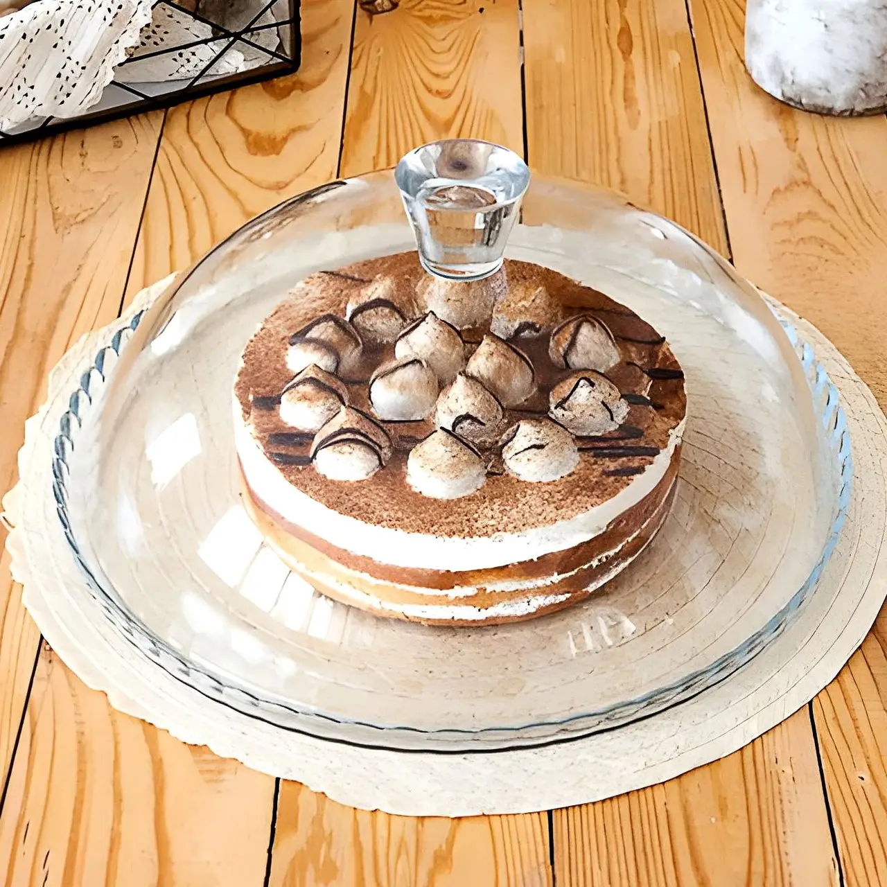 Блюдо скляне з кришкою Pasabahce 32 см Прозорий (PS-95198) - фото 5