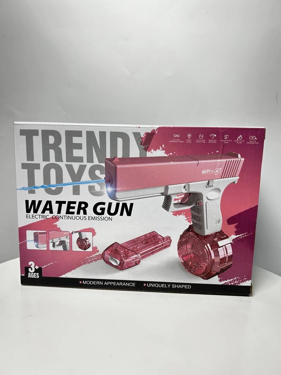 Пістолет водний підсвічування/2 магазини в коробці акумулятор 3,7V