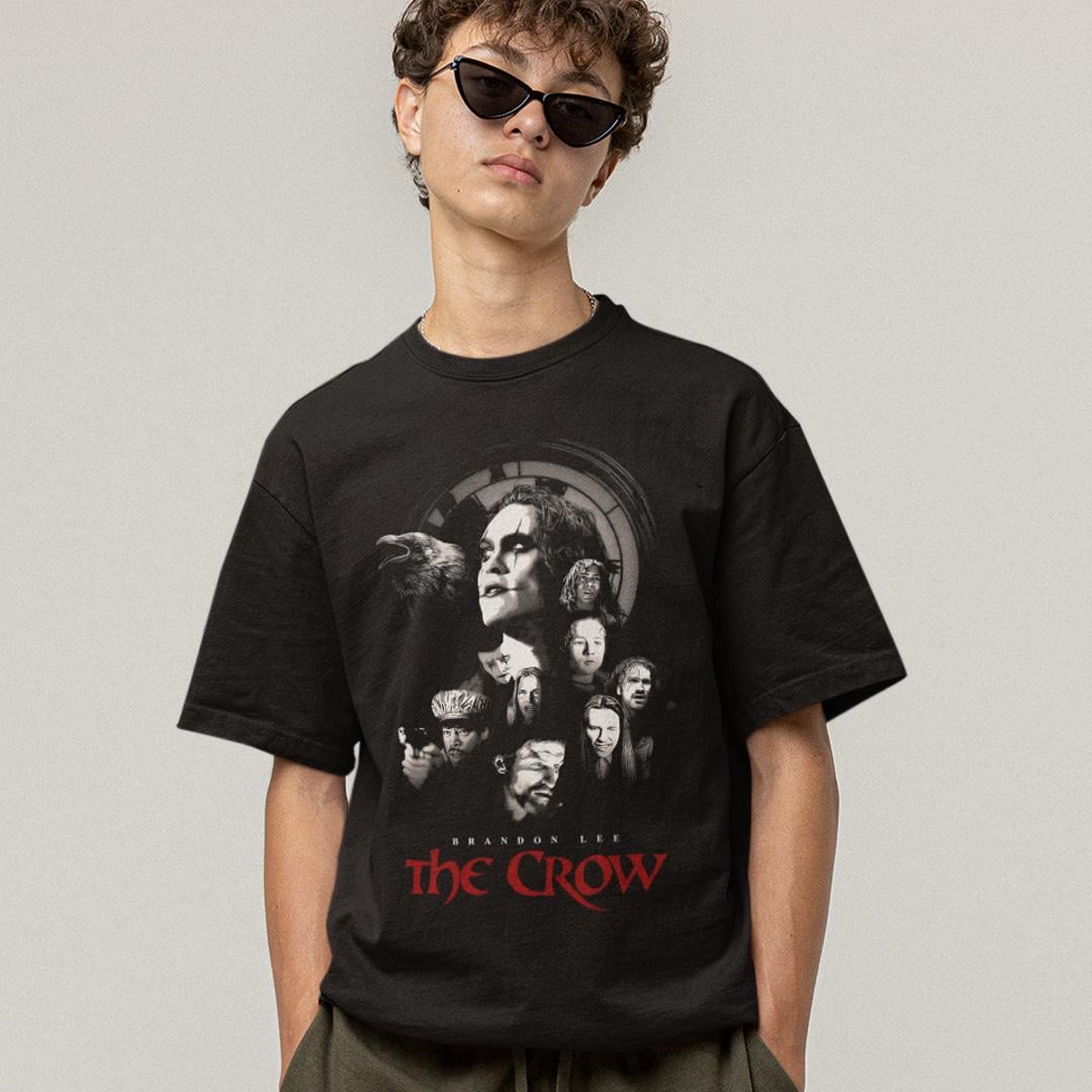 Футболка унісекс The Crow L Чорний (00000011805)