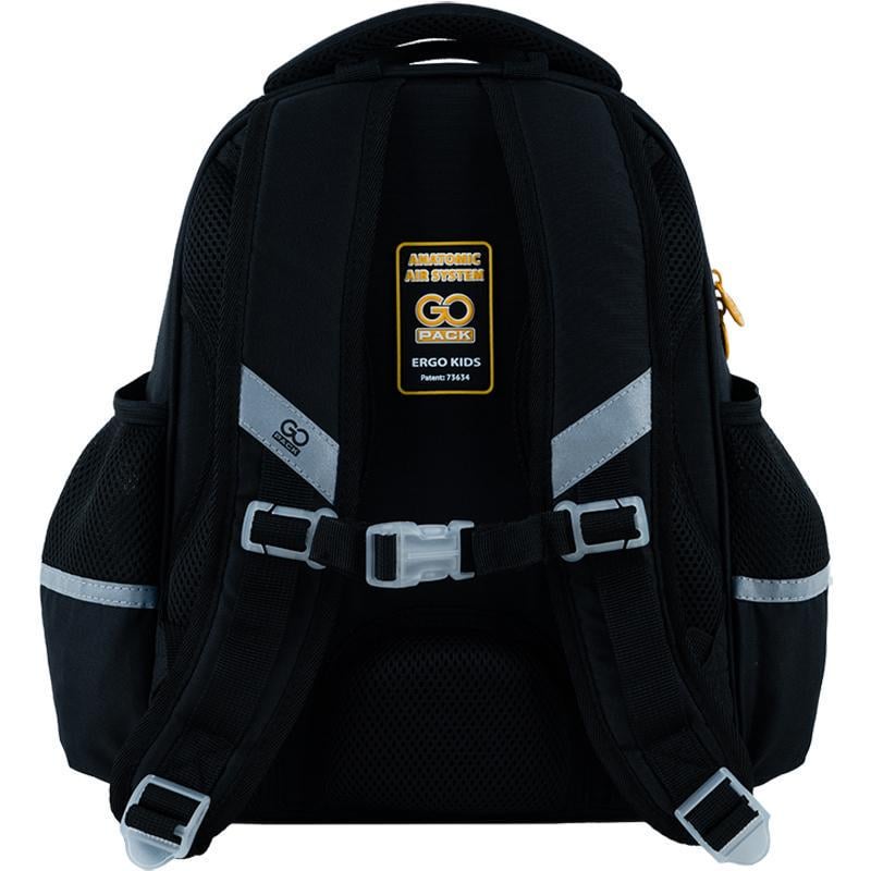 Рюкзак шкільний GoPack Education Speed Hunter 34,5х26х12,5 см 12 л Чорний (GO24-165S-3) - фото 2