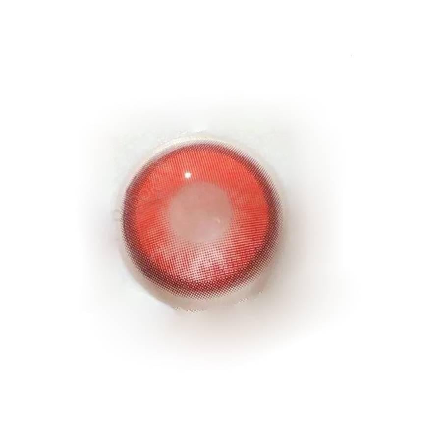 Линзы цветные без диоптрий Red