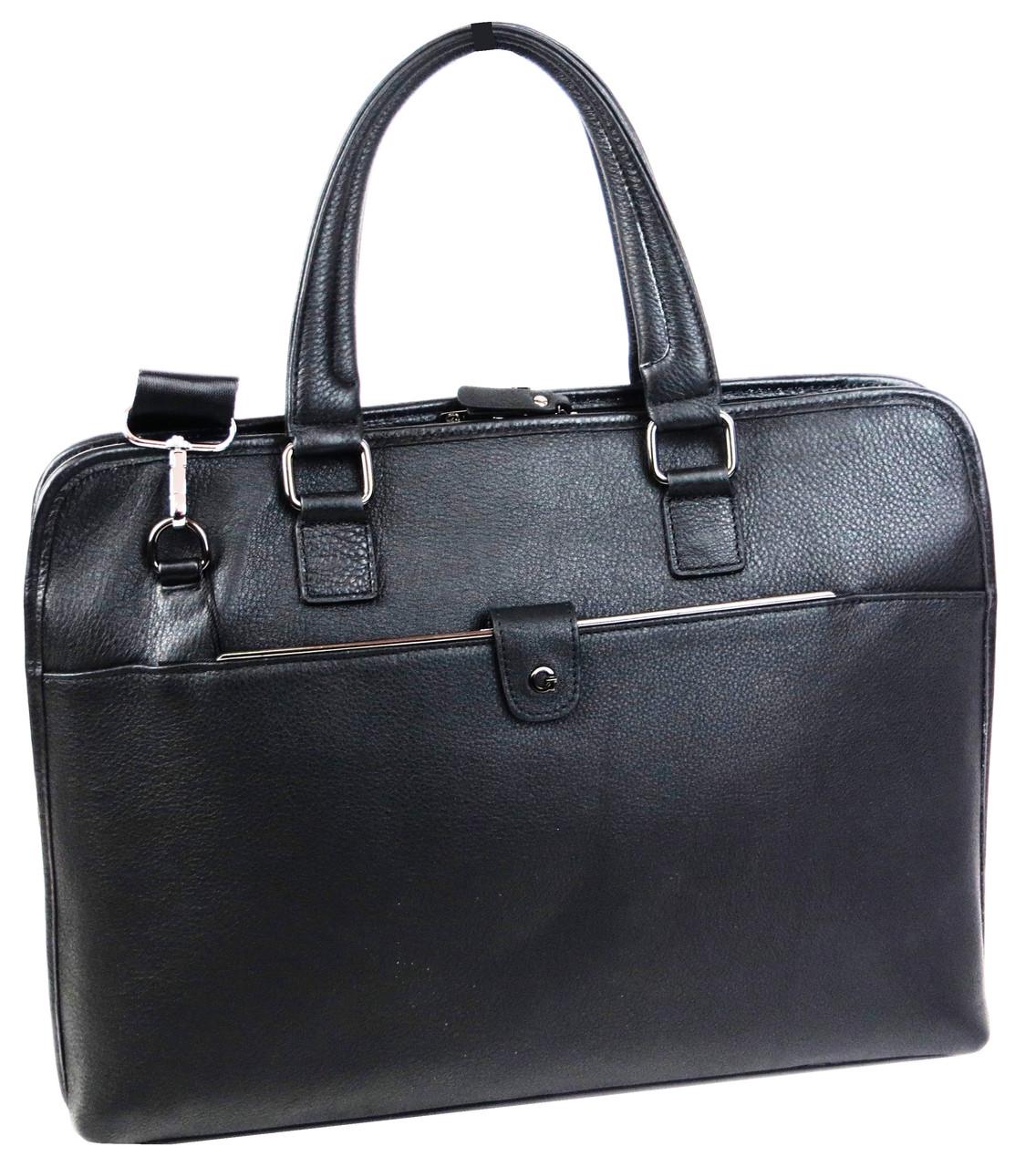 Портфель кожаный мужской Giorgio Ferretti 2018856HJ001 Черный