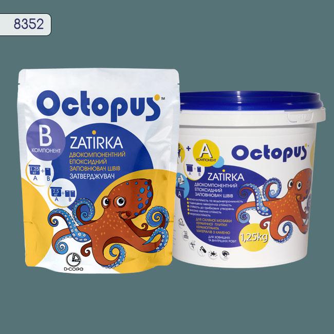 Затирка для плитки Octopus Zatirka 8352 епоксидна 1,25 кг
