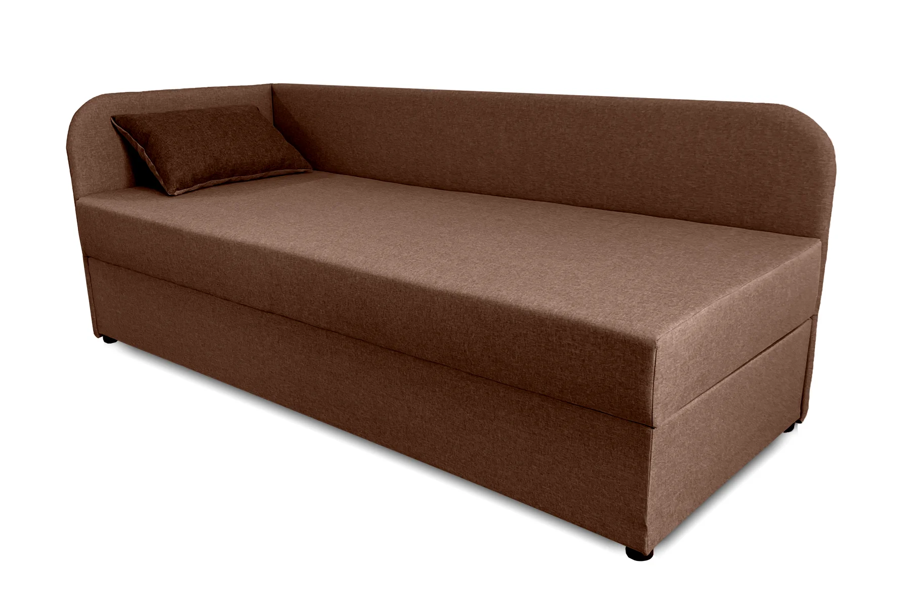 Диван-кровать Альфа 198х80 см Коричневый (25484927) - фото 5