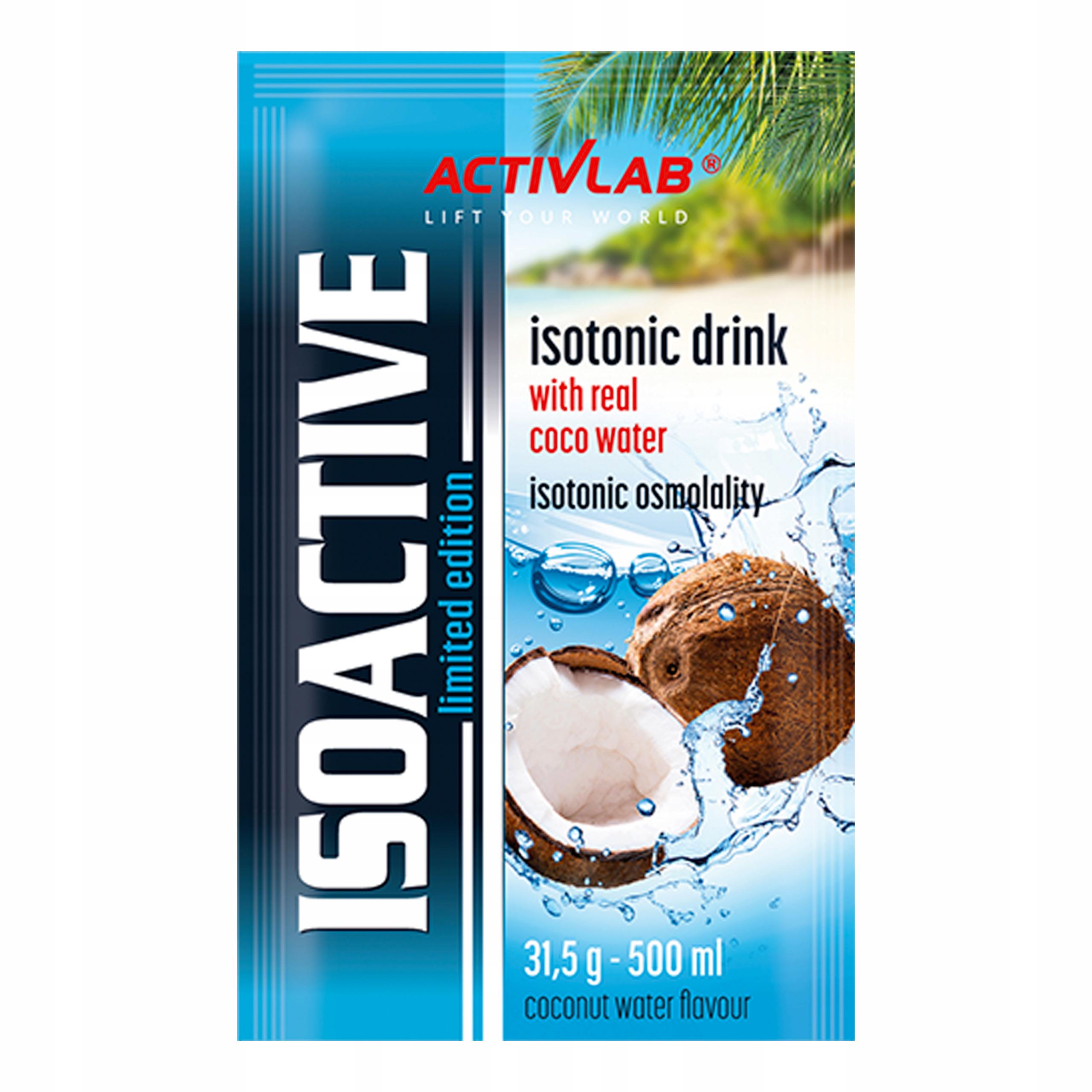 Ізотонічний напій Iso Active 1 sachet Coconut 31,5 g