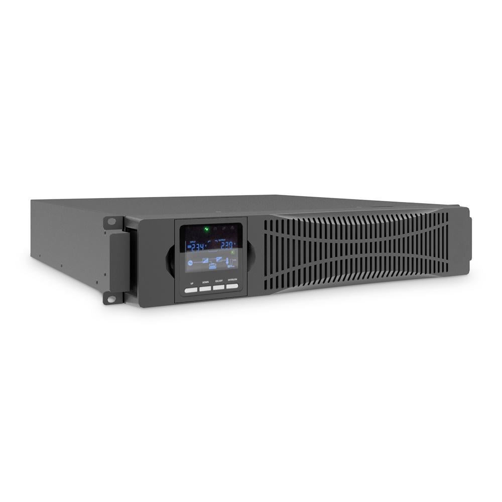 Джерело безперебійного живлення Digitus OnLine 3000VA/3000W LCD 8xC13 1xC19 RJ45 RS232 USB Rack/Tower (ERC-DN-170096) - фото 9