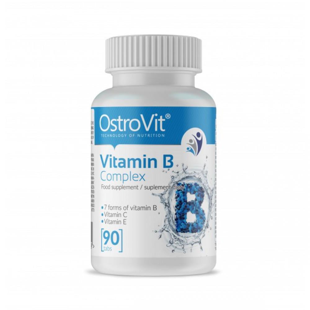 Витамин B для спорта OstroVit Vitamin B Complex 90 Tabs