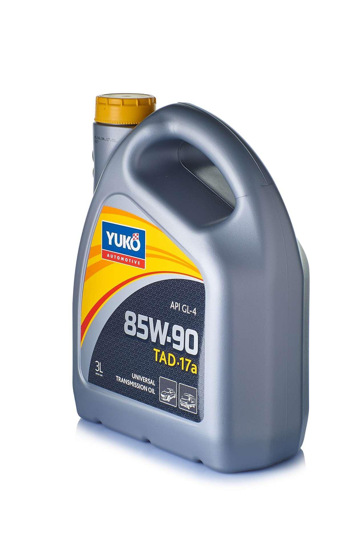 Трансмісійне мастило YUKO ТАД-17а 85W-90 GL-4 3 л (1058) - фото 2 Трансмісійне мастило YUKO ТАД-17а 85W-90 GL-4 3 л (1058) - фото 2