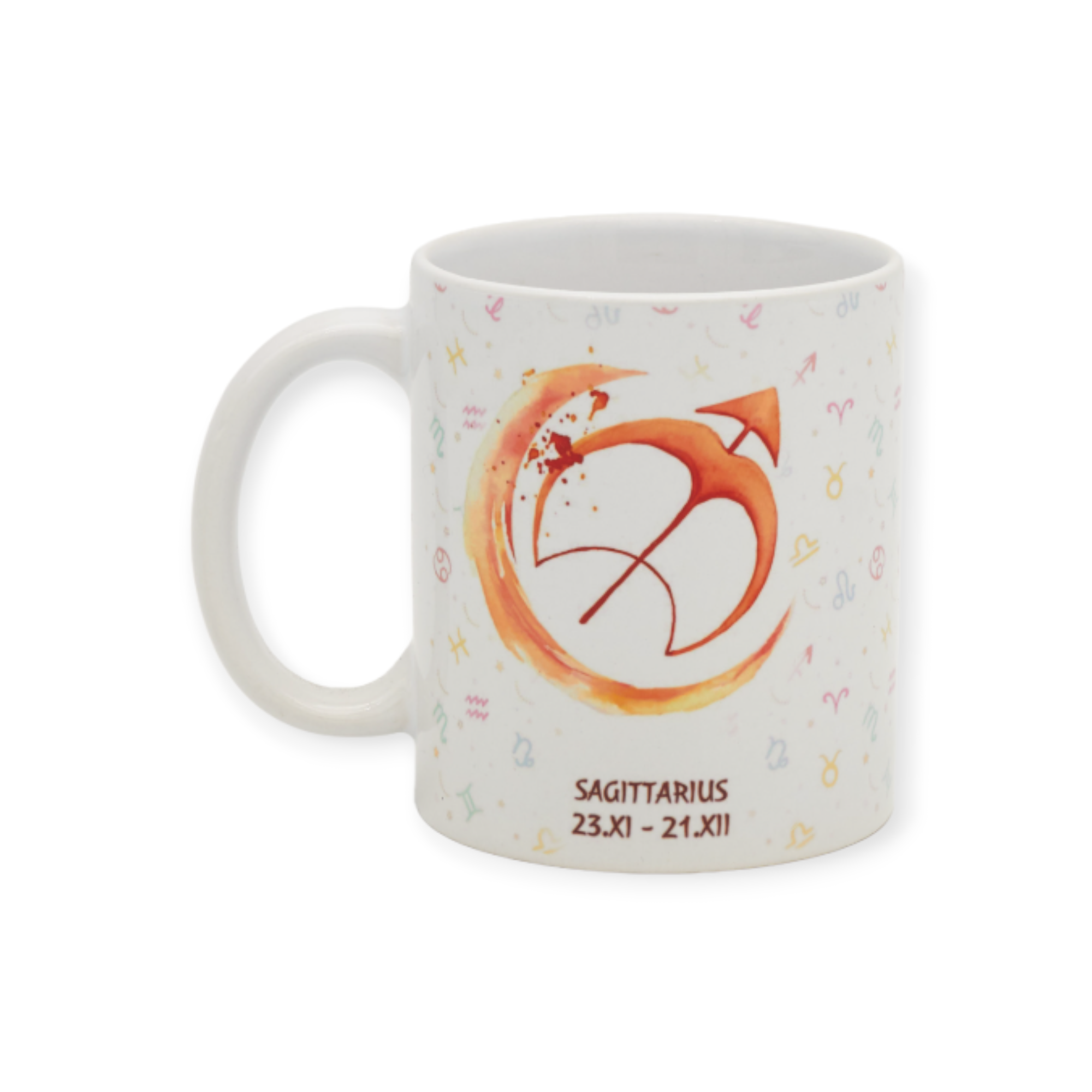 Чашка с принтом знак зодиака Стрелец 330 мл (01_K1133021137)