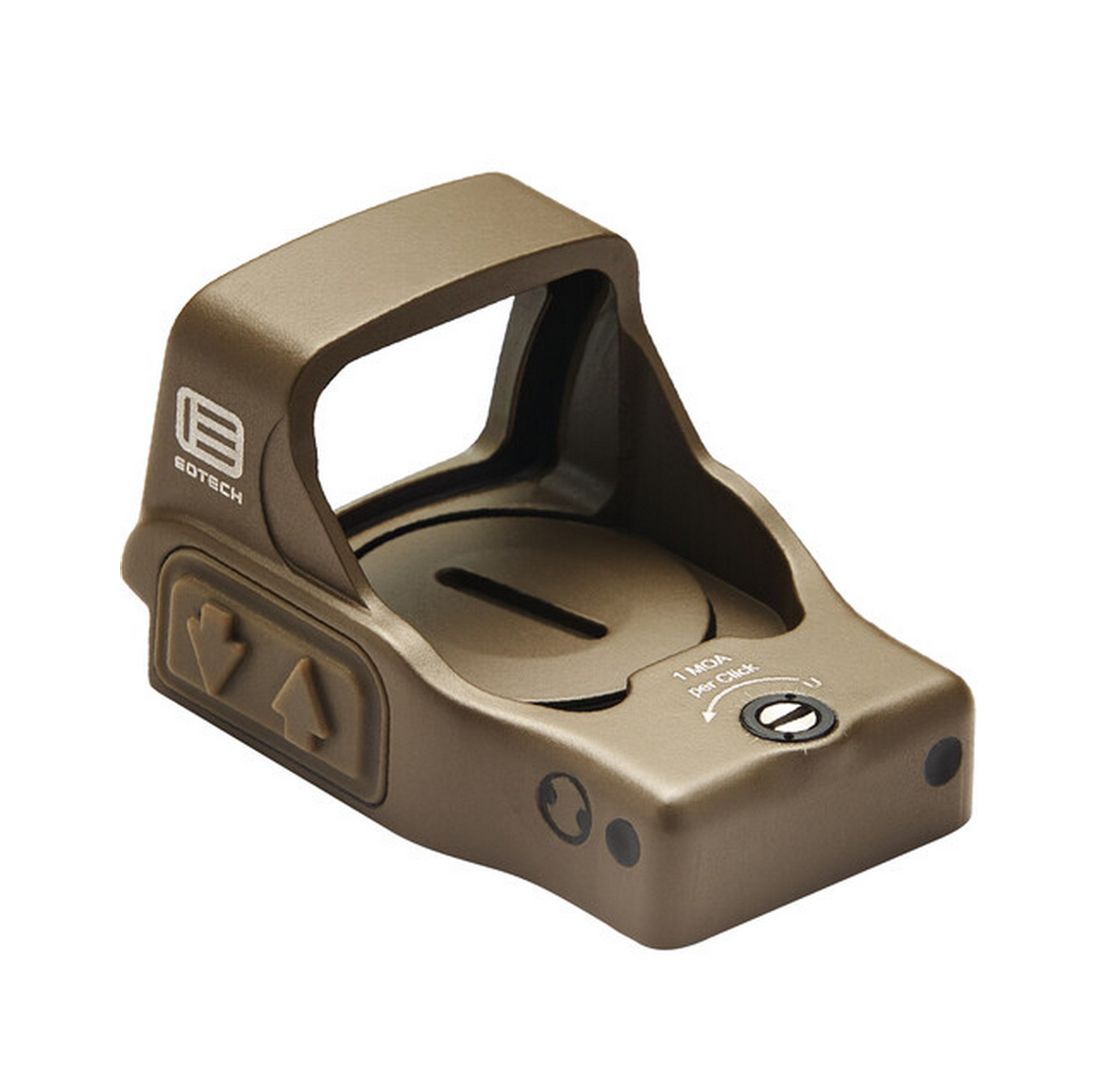 Прицел на пистолет коллиматорный EOTech EFLX Mini 3MOA 8 уровней яркости и ночной режим Койот (EFLX3RW) Прицел на пистолет коллиматорный EOTech EFLX Mini 3MOA 8 уровней яркости и ночной режим Койот (EFLX3RW)