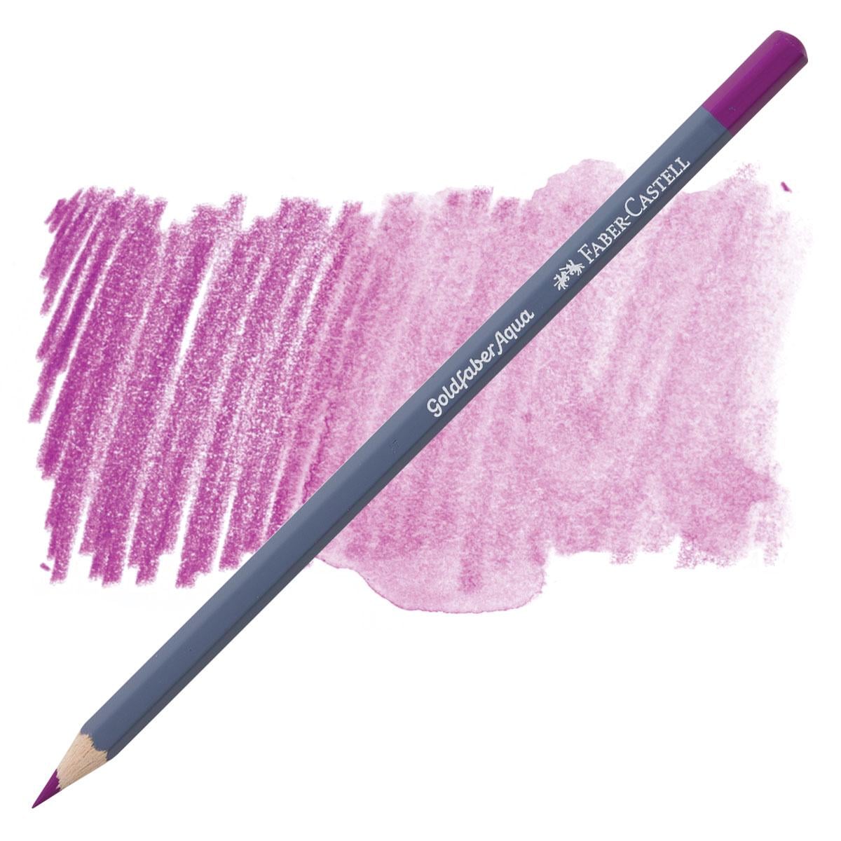 Карандаш акварельный Faber-Castell GoldFaber Aqua 134 Crimson (114634) Карандаш акварельный Faber-Castell GoldFaber Aqua 134 Crimson (114634)