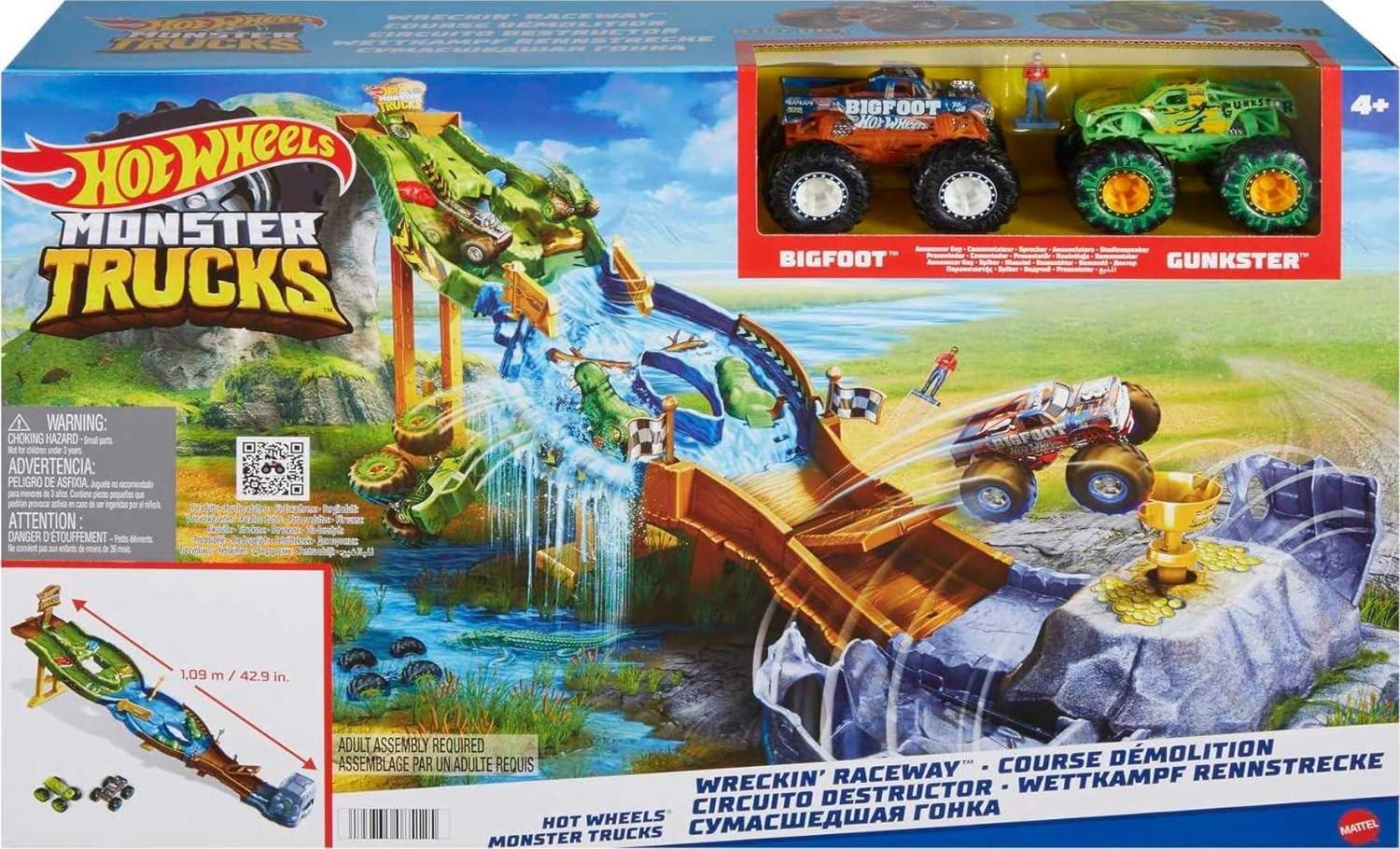 Фігурка Hot Wheels Monster Trucks Wreckin' Raceway (HWT41) - фото 2