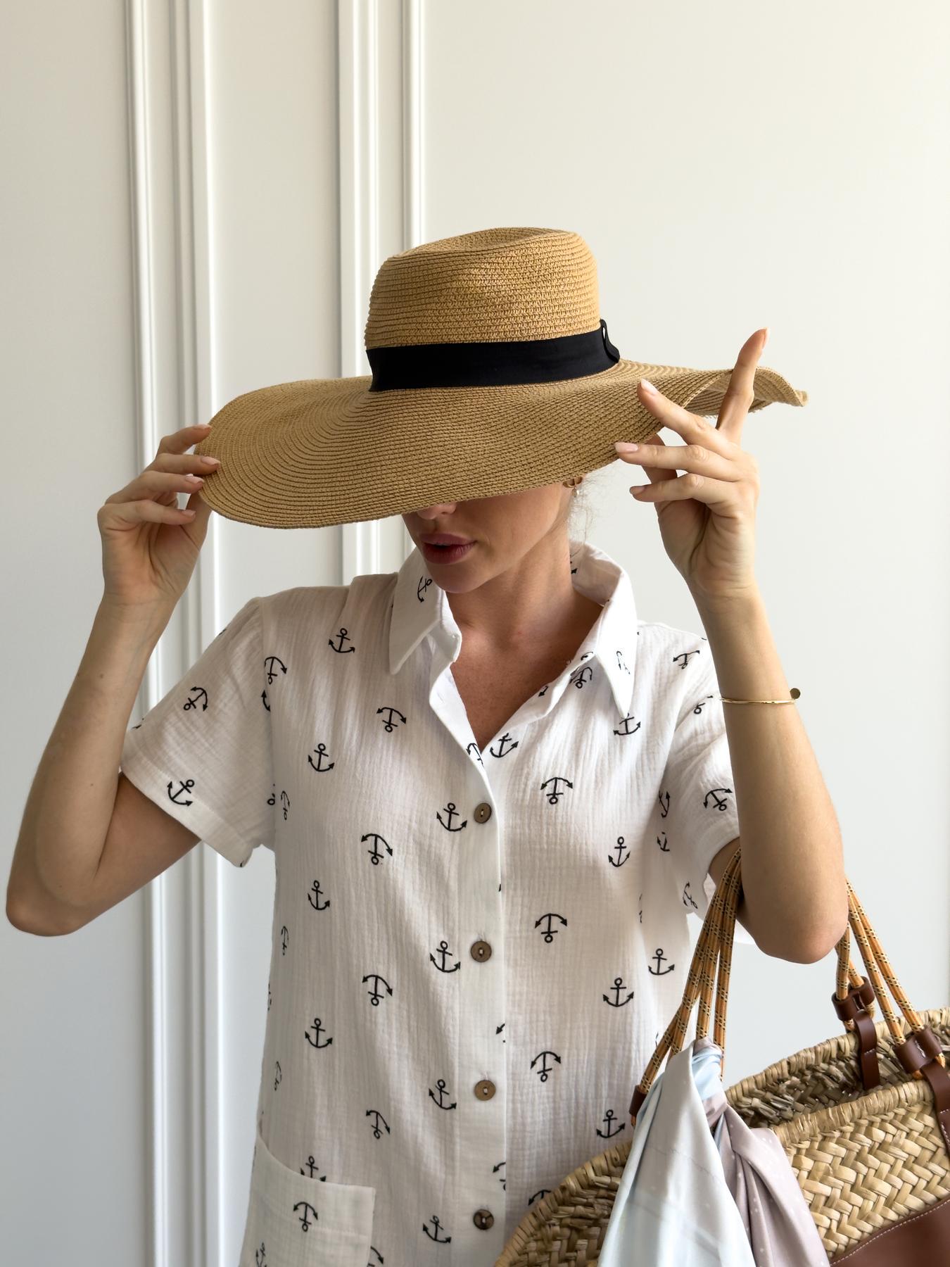 Пляжна туніка COSY Морська Мрія з мусліну S Білий (MD20 (MD20/S) - фото 7