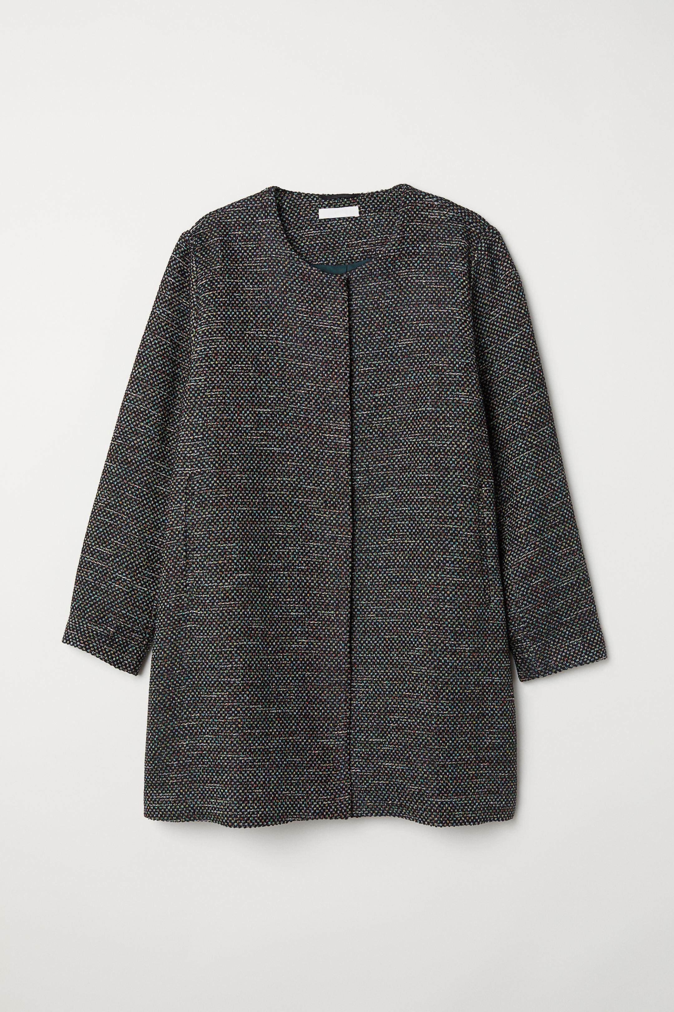 Пальто H&M р. 46 Чорний (5779487)