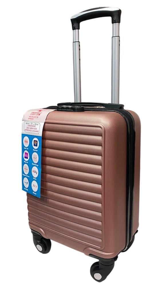 Чемодан Easy Move 005 мини ABS-пластик XS 40x30x20 см Розовое золото