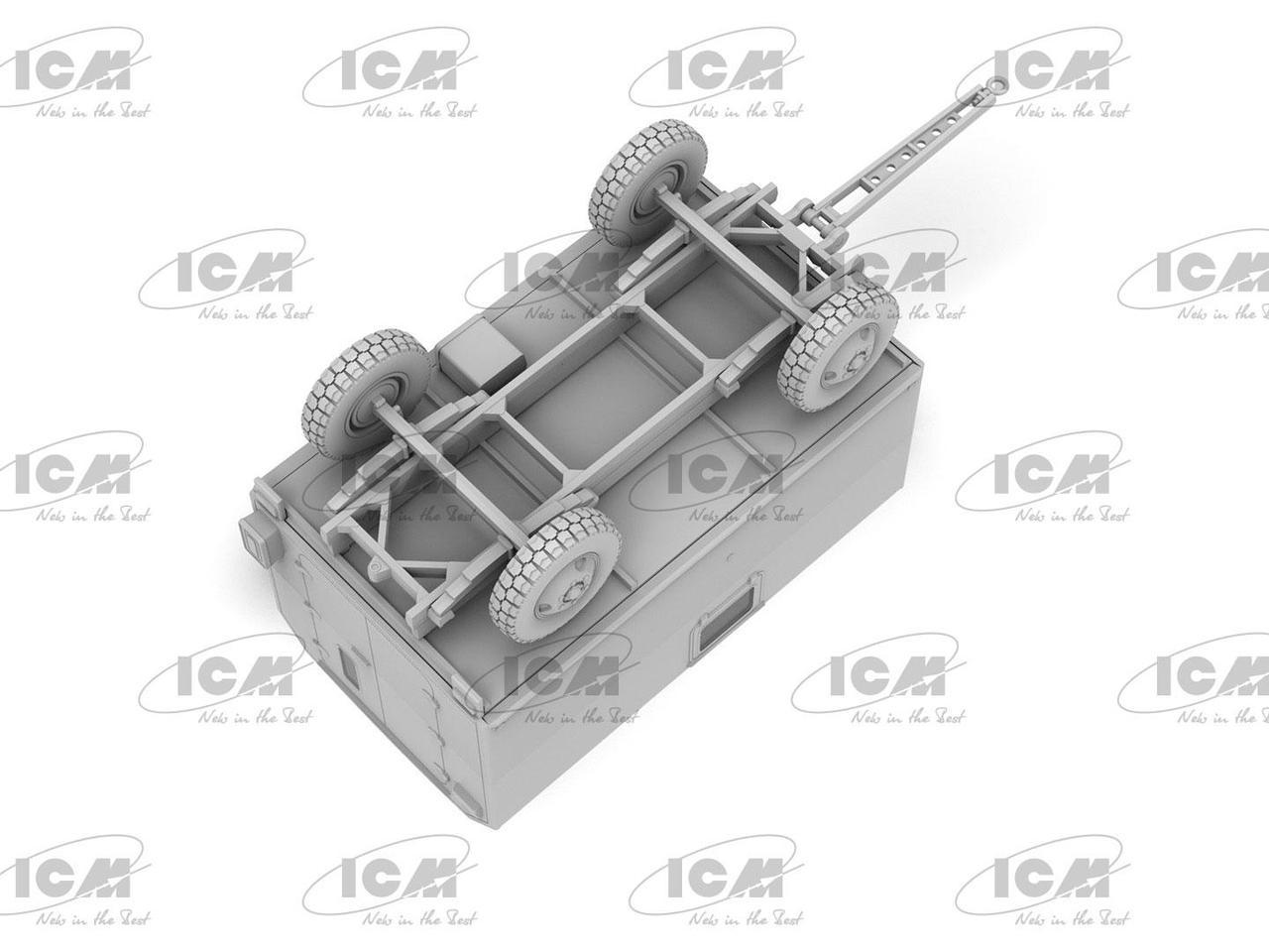 Сборная модель ICM Прицеп Вооруженных Сил Украины (72819) - фото 5 Сборная модель ICM Прицеп Вооруженных Сил Украины (72819) - фото 5