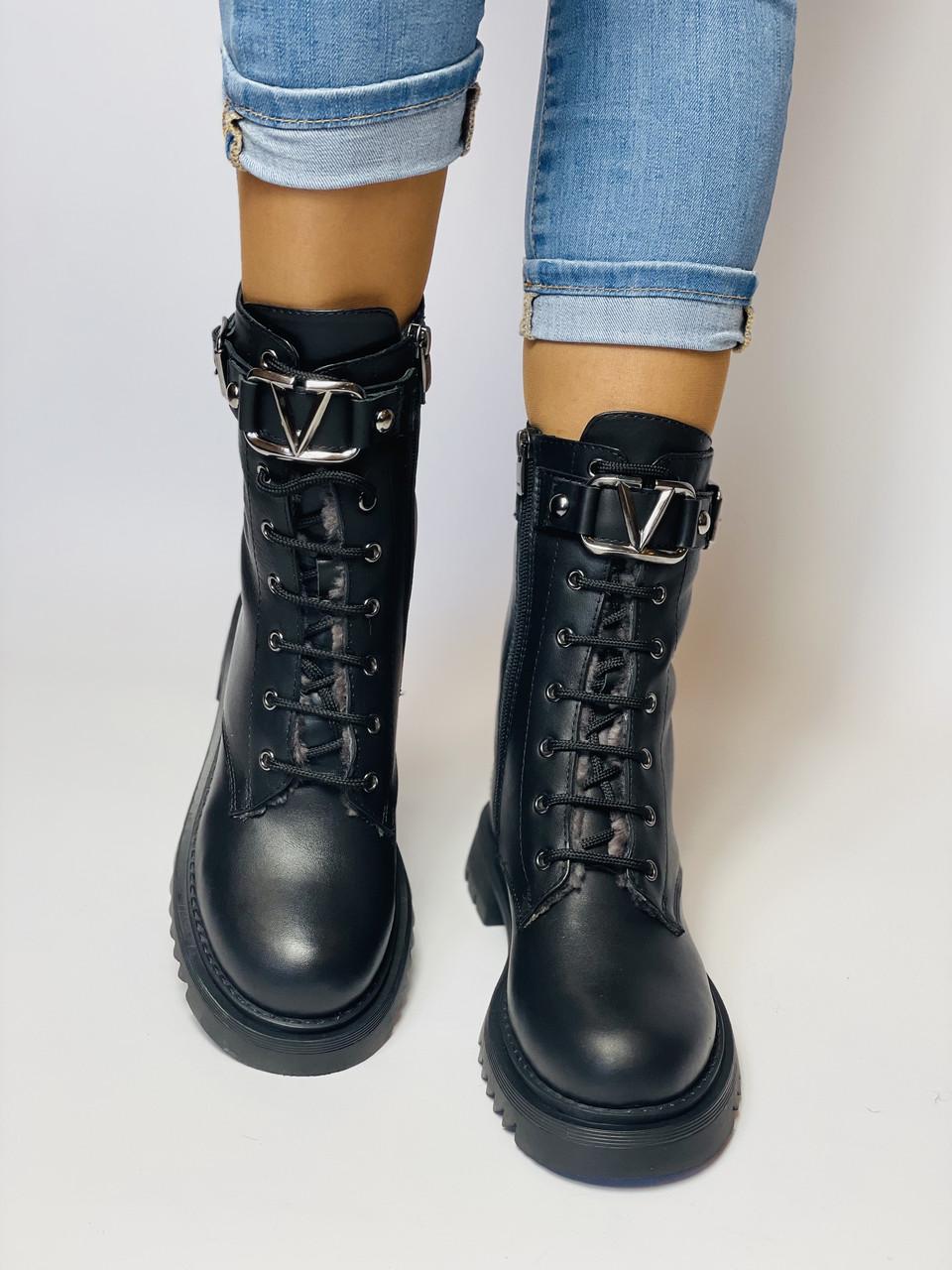 Ботинки женские зимние Evromoda р. 40 25,5 см Черный (2700) - фото 10 Ботинки женские зимние Evromoda р. 40 25,5 см Черный (2700) - фото 10