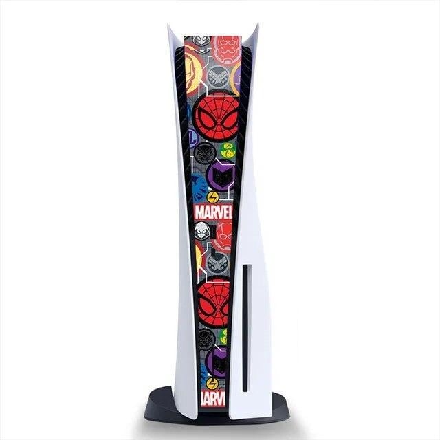 Виниловая наклейка для Sony PlayStation PS5 Marvel