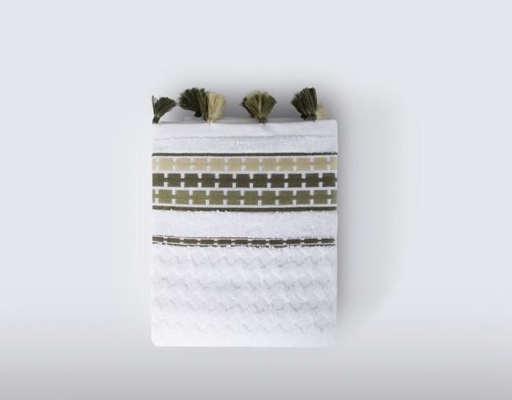 Полотенце Irya Jakarli Coplin yesil 70х140 Зеленый (svt-2000022252706)