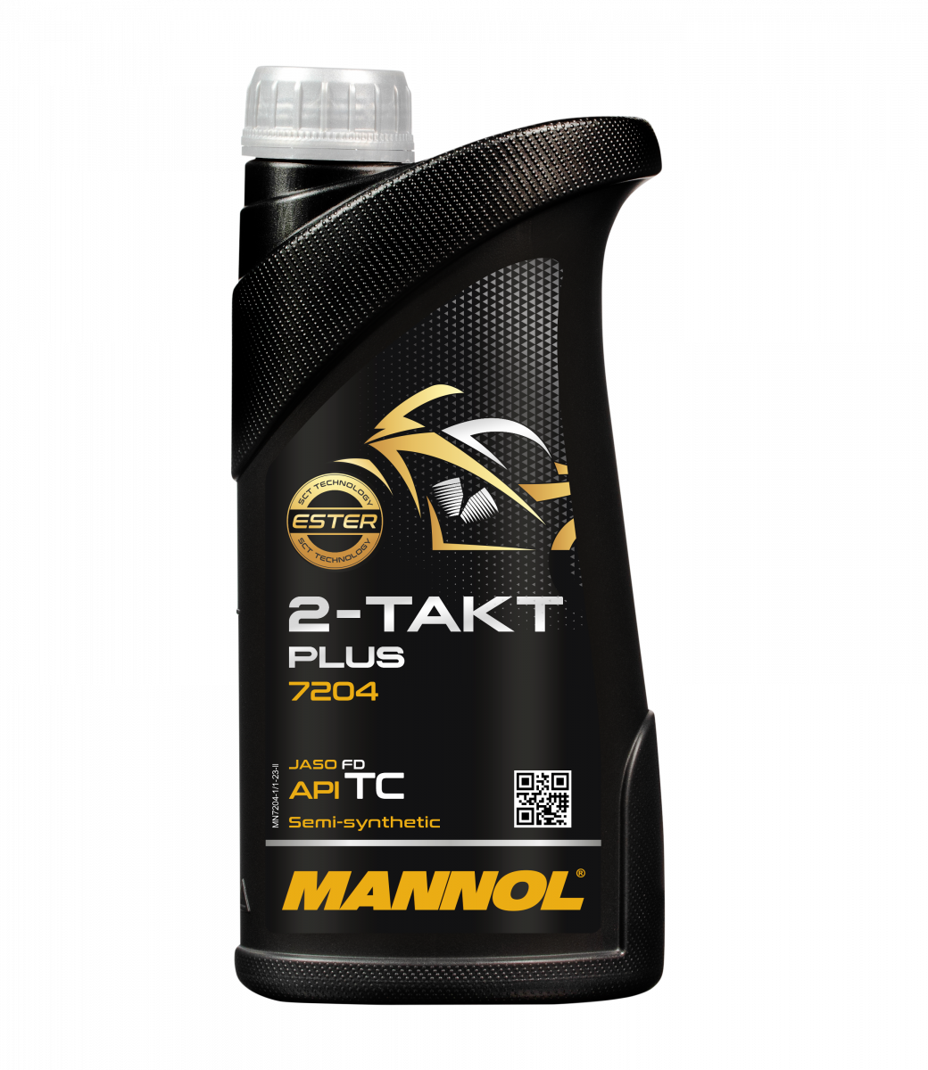 Моторное масло Mannol 7204 2Takt Plus TC 1 л