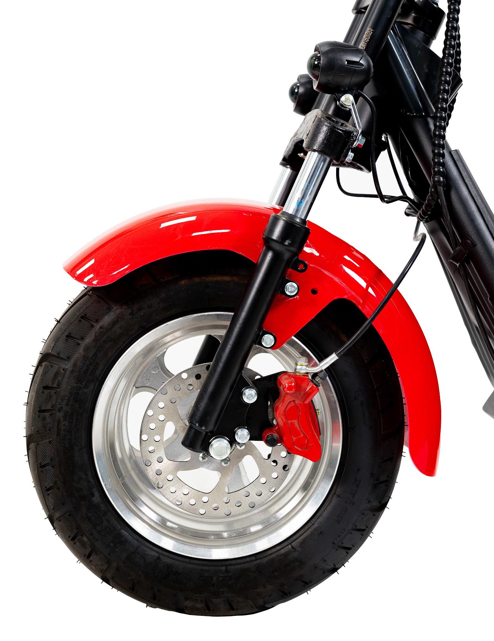 Электроскутер ATLAS Hunter 2500 W Red (2010) - фото 6 Электроскутер ATLAS Hunter 2500 W Red (2010) - фото 6