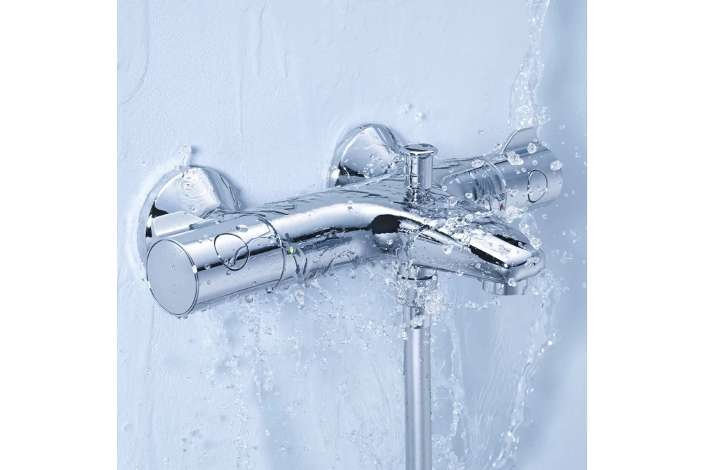 Змішувач для ванни Grohe Grohtherm 800 34567000 з душовим гарнітуром 27853001 (34567001) - фото 3 Змішувач для ванни Grohe Grohtherm 800 34567000 з душовим гарнітуром 27853001 (34567001) - фото 3