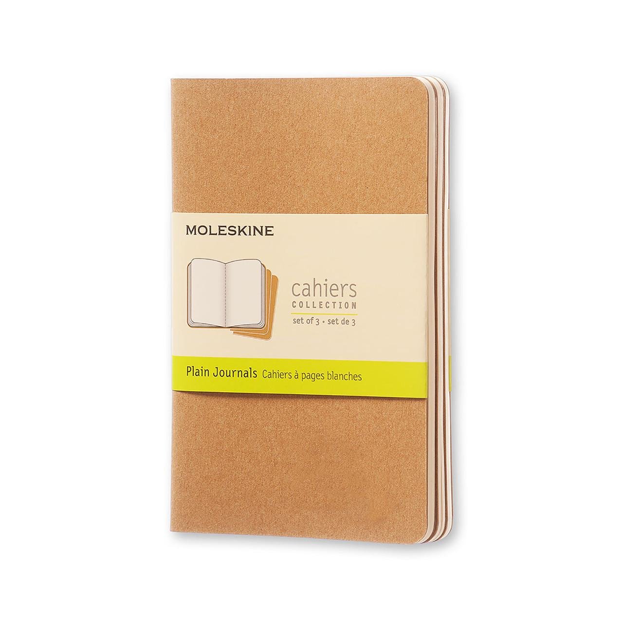 Блокнот Moleskine Cahier карманный 9х14 см 64 страницы чистые листы Бежевый (9788883704949)