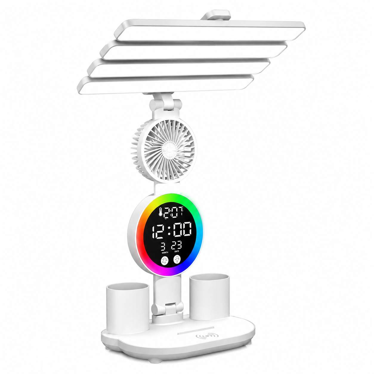 Лампа настільна з RGB-підсвіткою вентилятором (36217346)