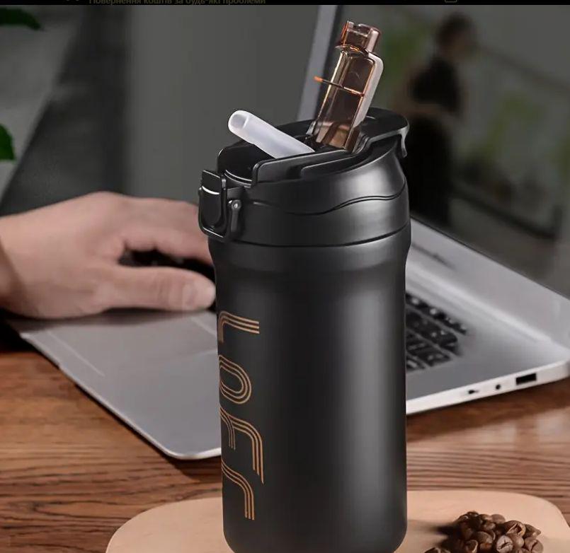 Термокружка из нержавеющей стали 316 600 мл Черный (2470377394) - фото 16 Термокружка из нержавеющей стали 316 600 мл Черный (2470377394) - фото 16