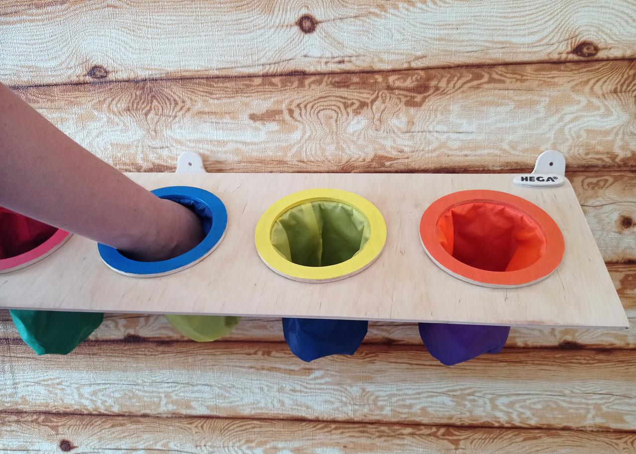 Бизиборд Волшебные мешочки HEGA (269) - фото 5 Бизиборд Волшебные мешочки HEGA (269) - фото 5