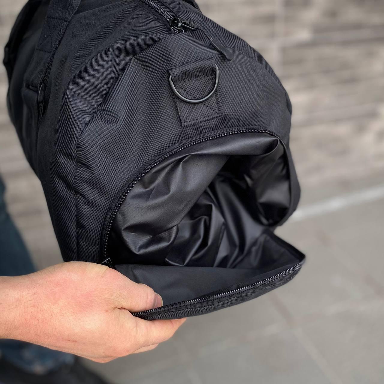 Спортивная сумка Strong с отдельным отделением для обуви 50х25х23 см (s23) - фото 9