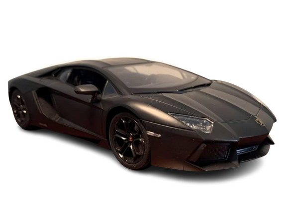 Модель игрушечного автомобиля на радиоуправлении Lamborghini Aventador 1:24 Черный