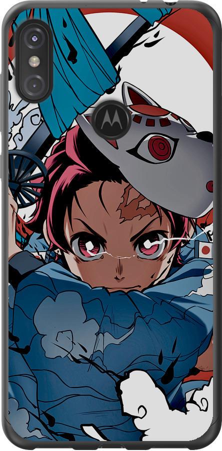 Чехол на Motorola One Power Танджиро Камадо (5574t-1588-42517) Чехол на Motorola One Power Танджиро Камадо (5574t-1588-42517)