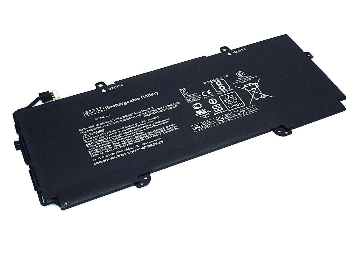 Аккумулятор для ноутбука HP SD03XL Chromebook 13 G1 Core m5 11,4 V 3830 mAh (079086) Аккумулятор для ноутбука HP SD03XL Chromebook 13 G1 Core m5 11,4 V 3830 mAh (079086)