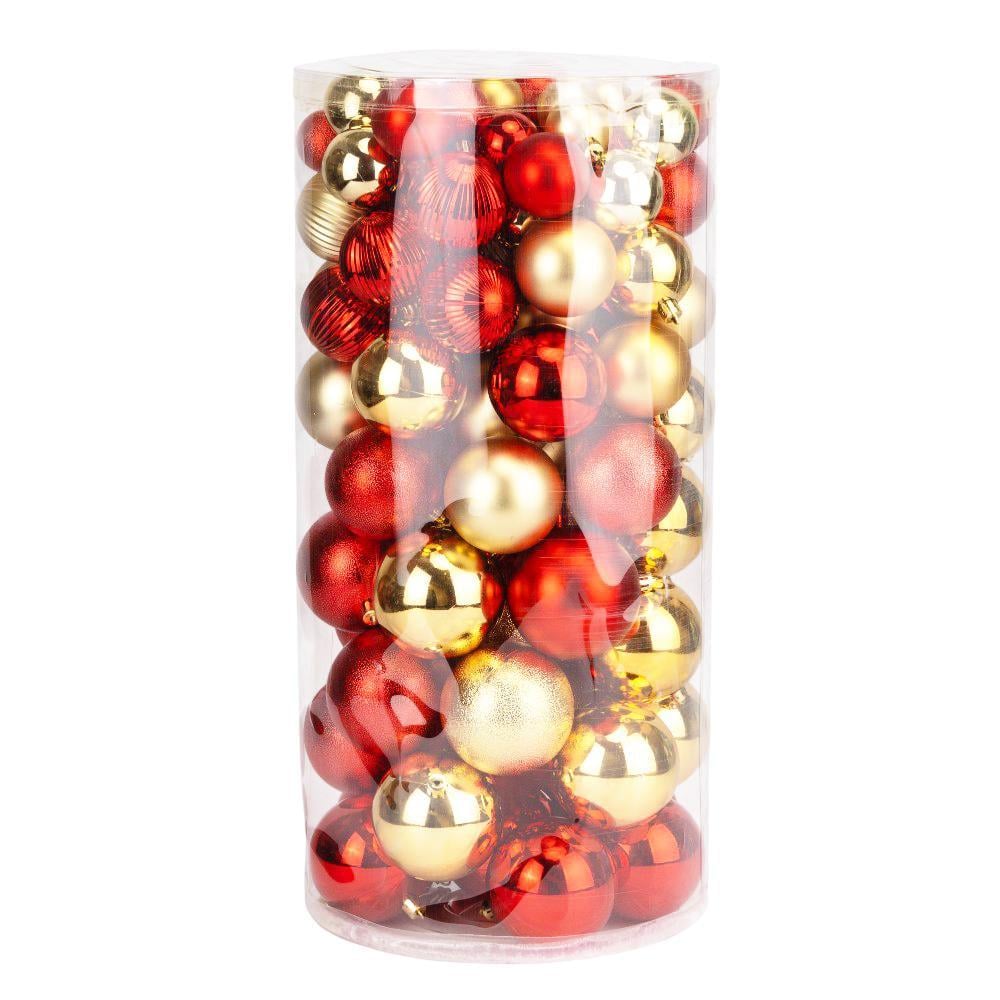 Набор елочных шаров Рождественская композиция 100 шт. (6042-011) - фото 1 Набор елочных шаров Рождественская композиция 100 шт. (6042-011) - фото 1