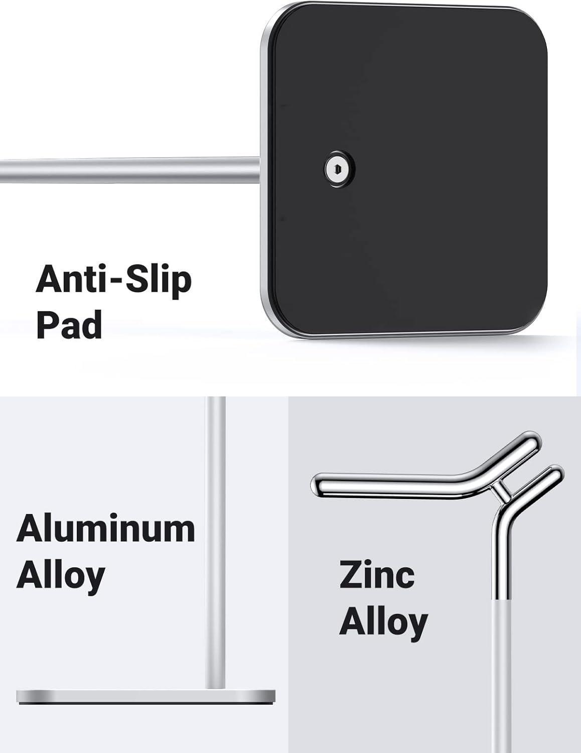 Підставка для навушників UGREEN алюмінієва 28,7 см Сріблястий (80701) - фото 3