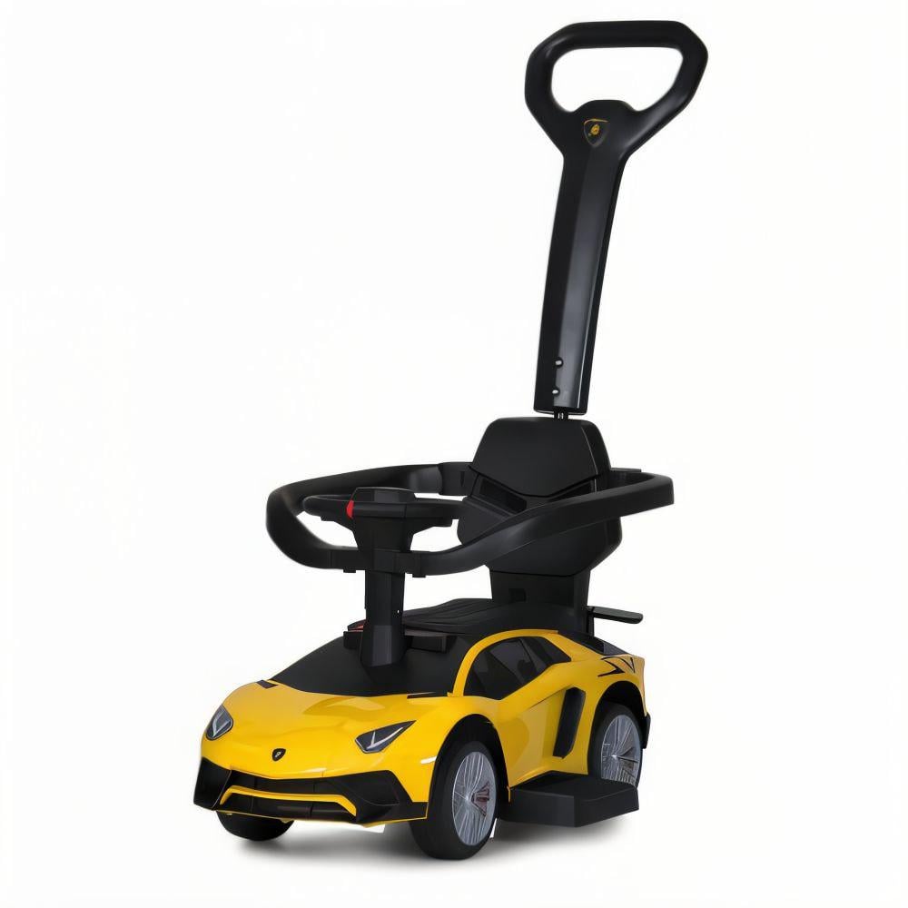 Каталка-толокар Lamborghini с музыкой и светом Желтый (23730249)