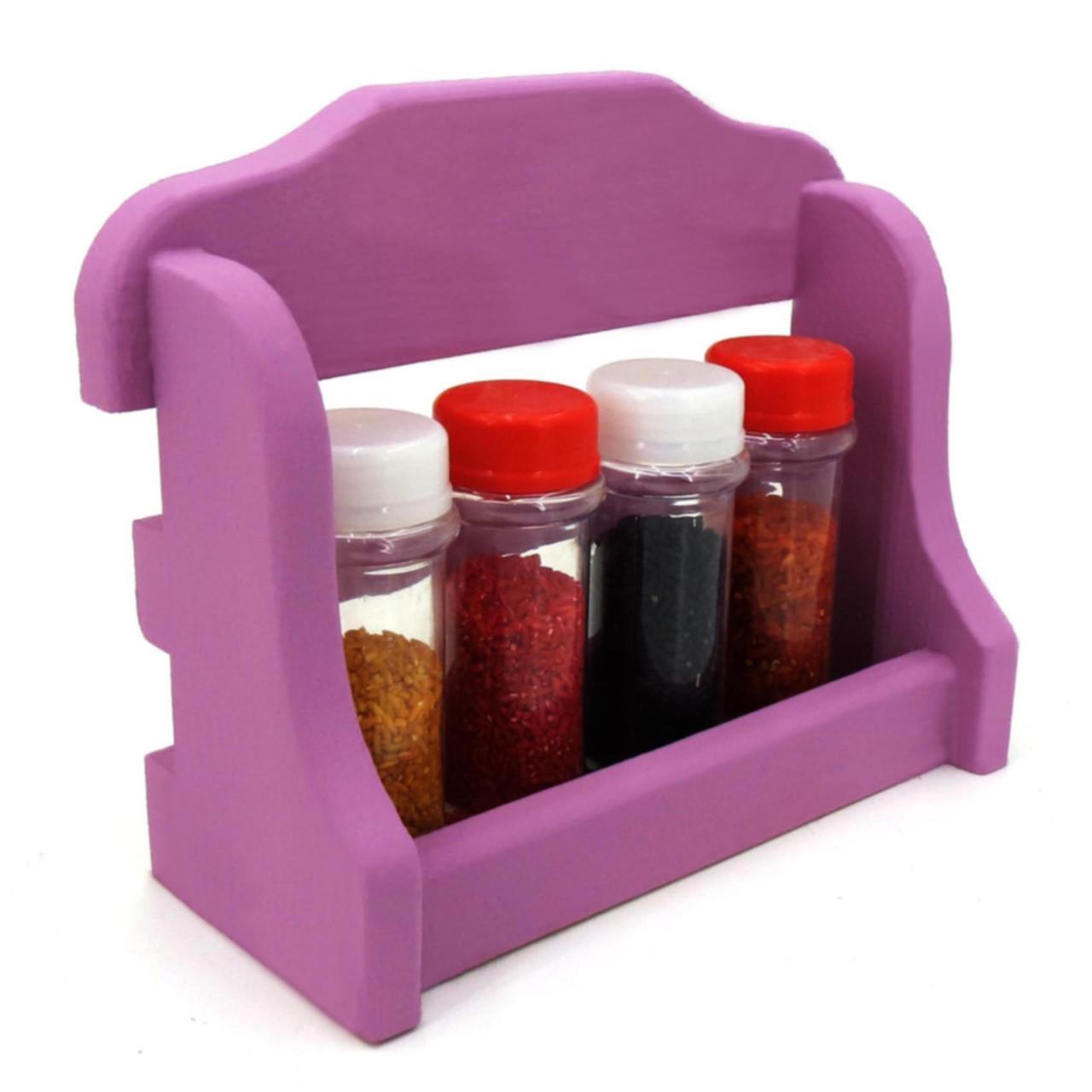 Органайзер для специй из дерева Ткемали 4 Флокс (СПЦ-400755)