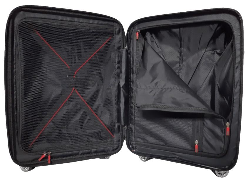 Валіза мала під ручну поклажу Airteх 241 поліпропілен S Темно-синій - фото 6 Валіза мала під ручну поклажу Airteх 241 поліпропілен S Темно-синій - фото 6