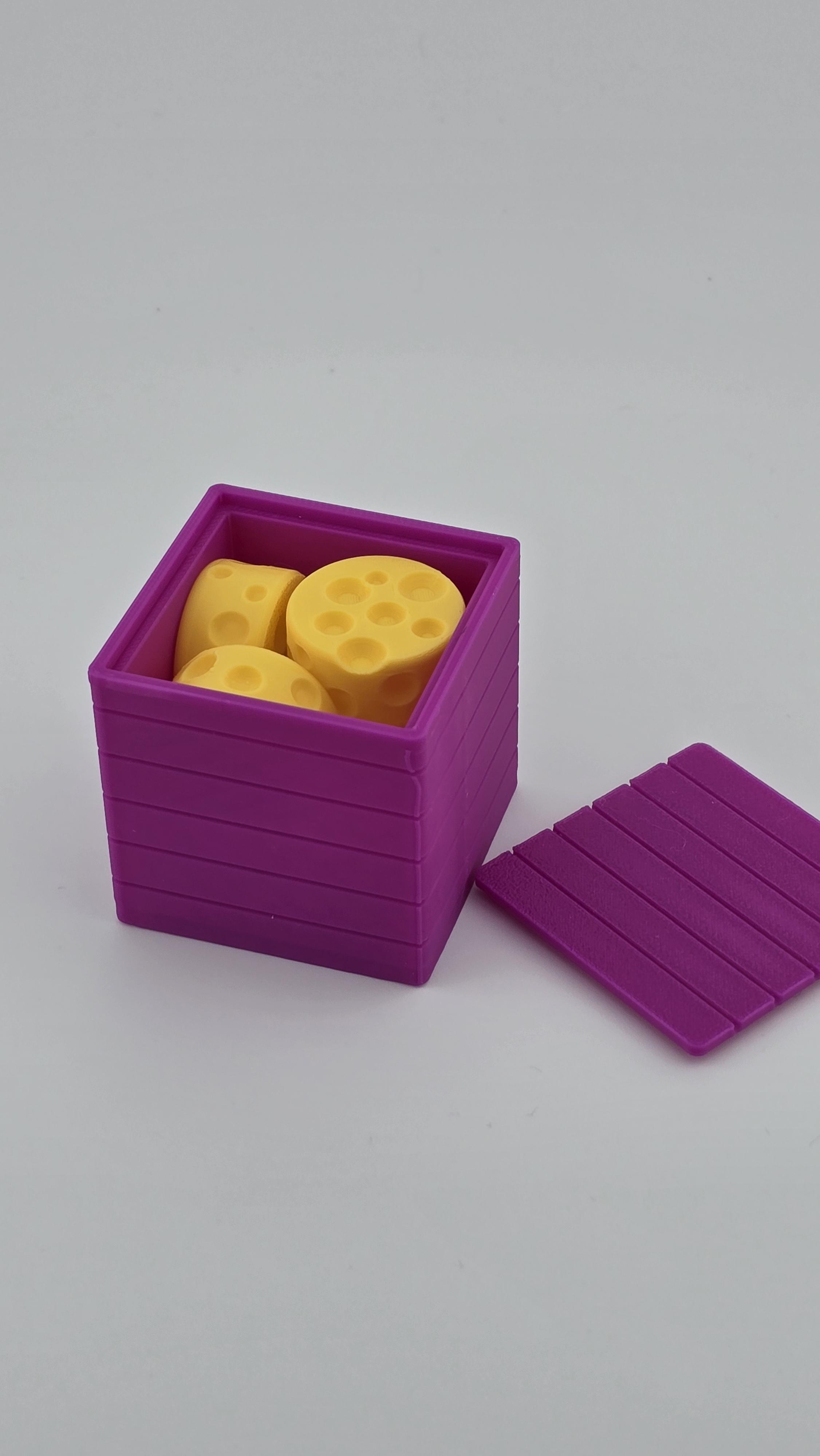 Настільна гра Склади сир у коробку Монтессорі (Е0089) - фото 3