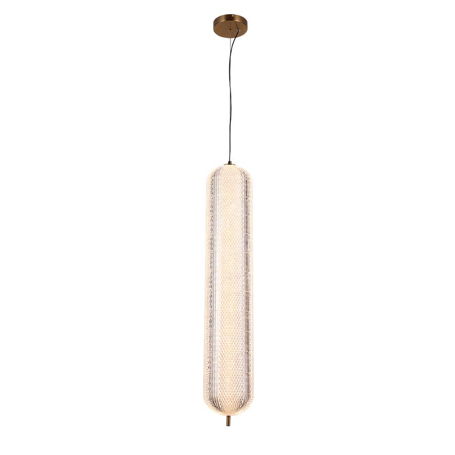 Подвесной светильник светодиодный Levistella 79112099-1led 800х150 мм CL Бронзовый (119674)
