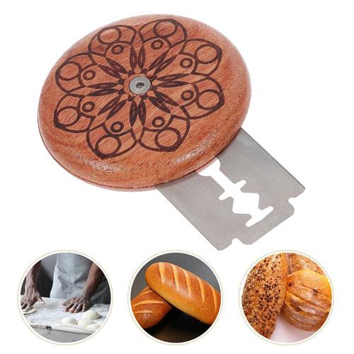 Пекарське лезо для тіста кругла хліборізка + 5 шт. змінних лез сталь Brown (928166) - фото 3 Пекарське лезо для тіста кругла хліборізка + 5 шт. змінних лез сталь Brown (928166) - фото 3