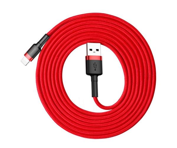 Кабель Data Baseus Cafule CALKLF-С09 Lightning 15 A 2 м Red